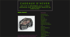 Desktop Screenshot of cadeauxdhiver.blogspot.com