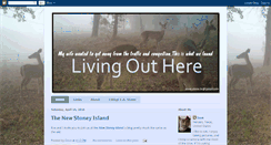 Desktop Screenshot of livingouthere.blogspot.com