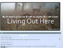 Tablet Screenshot of livingouthere.blogspot.com