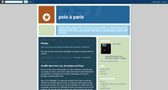 Desktop Screenshot of poloparis.blogspot.com