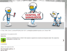 Tablet Screenshot of hospitaldebrinquedoslondrina.blogspot.com