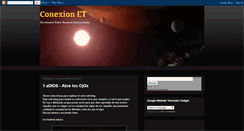 Desktop Screenshot of conexionet.blogspot.com