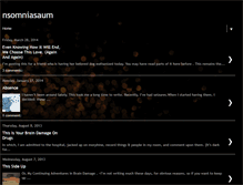Tablet Screenshot of nsomniasaum.blogspot.com