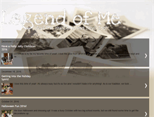 Tablet Screenshot of legendofme.blogspot.com