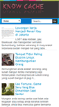 Mobile Screenshot of knowcache.blogspot.com