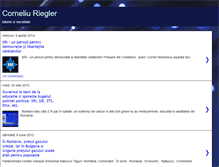 Tablet Screenshot of corneliuriegler.blogspot.com