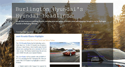 Desktop Screenshot of burlingtonhyundai.blogspot.com