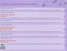 Tablet Screenshot of cuandoelmundoerajoventodavia.blogspot.com