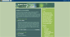 Desktop Screenshot of kmdailybread.blogspot.com