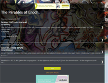 Tablet Screenshot of enochsparables.blogspot.com