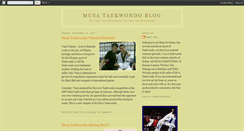 Desktop Screenshot of musataekwondo.blogspot.com