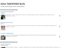 Tablet Screenshot of musataekwondo.blogspot.com