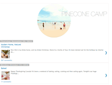 Tablet Screenshot of pineconecamp.blogspot.com