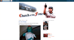 Desktop Screenshot of churchofthefonz.blogspot.com