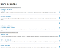 Tablet Screenshot of diariodecampoyesicasergio.blogspot.com