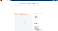 Desktop Screenshot of cursoseconcursosaki.blogspot.com