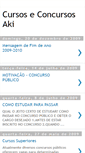 Mobile Screenshot of cursoseconcursosaki.blogspot.com