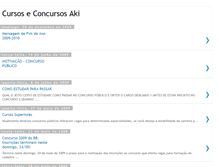 Tablet Screenshot of cursoseconcursosaki.blogspot.com