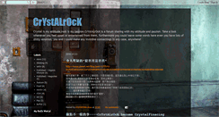 Desktop Screenshot of crystalrock-crystallovecocoa.blogspot.com