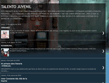Tablet Screenshot of diana-talentojuvenil.blogspot.com
