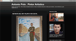 Desktop Screenshot of antoniopolopintorartistico.blogspot.com