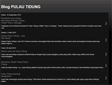 Tablet Screenshot of blogpulautidung.blogspot.com