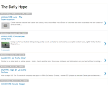 Tablet Screenshot of dailyhype.blogspot.com