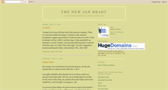 Desktop Screenshot of newjanbrady.blogspot.com