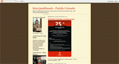Desktop Screenshot of lista15maldonado.blogspot.com