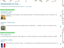 Tablet Screenshot of illustrationetcie.blogspot.com
