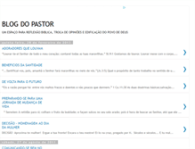 Tablet Screenshot of pastornet-blogdopastor.blogspot.com