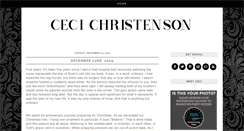 Desktop Screenshot of cecichristenson.blogspot.com