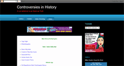 Desktop Screenshot of controversialhistory.blogspot.com