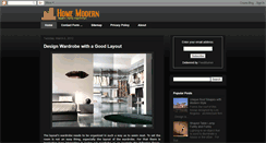 Desktop Screenshot of homemodern.blogspot.com