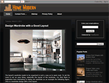 Tablet Screenshot of homemodern.blogspot.com