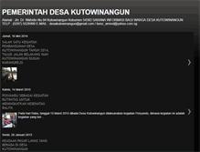 Tablet Screenshot of desakutowinangun.blogspot.com