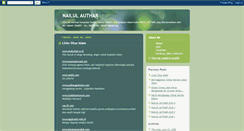 Desktop Screenshot of nailul-authar.blogspot.com