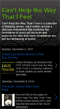Mobile Screenshot of canthelpthewaythatifeel.blogspot.com
