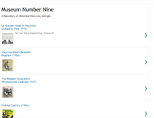 Tablet Screenshot of museumnumbernine.blogspot.com