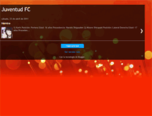 Tablet Screenshot of juventudfc.blogspot.com
