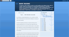 Desktop Screenshot of marcmusing.blogspot.com