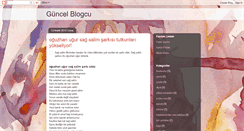 Desktop Screenshot of eguncel.blogspot.com