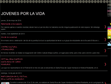 Tablet Screenshot of jovi-jovenesporlavida.blogspot.com