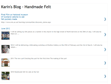 Tablet Screenshot of handmadefelts.blogspot.com