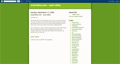 Desktop Screenshot of analvalley-com.blogspot.com