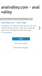 Mobile Screenshot of analvalley-com.blogspot.com