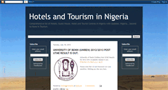 Desktop Screenshot of hotelsandtourisminnigeria.blogspot.com