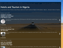 Tablet Screenshot of hotelsandtourisminnigeria.blogspot.com