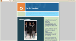 Desktop Screenshot of lamberthotel.blogspot.com