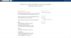 Desktop Screenshot of crocuscowhorseshowresults.blogspot.com